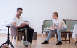 Rupert Everett and Freddie Fox
