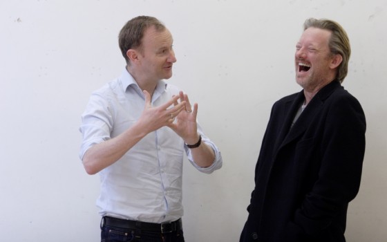 Mark Gatiss and Douglas Henshall