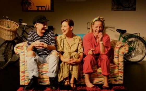 Di and Viv and Rose Downstairs 2011