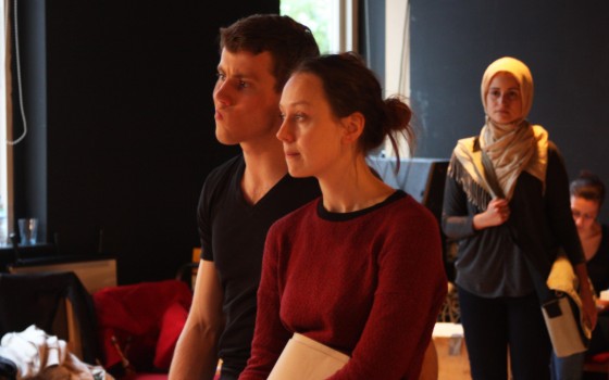 Andy Apollo, Scarlett Brookes and Laila Alj